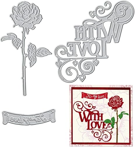 Troqueles de globo de metal con forma de corazón para hacer tarjetas, palabras de amor, troqueles de corte de encaje para confesión de boda, Troqueles de globo de metal con forma de corazón para hacer tarjetas, palabras de amor, troqueles de corte de encaje para confesión de boda,