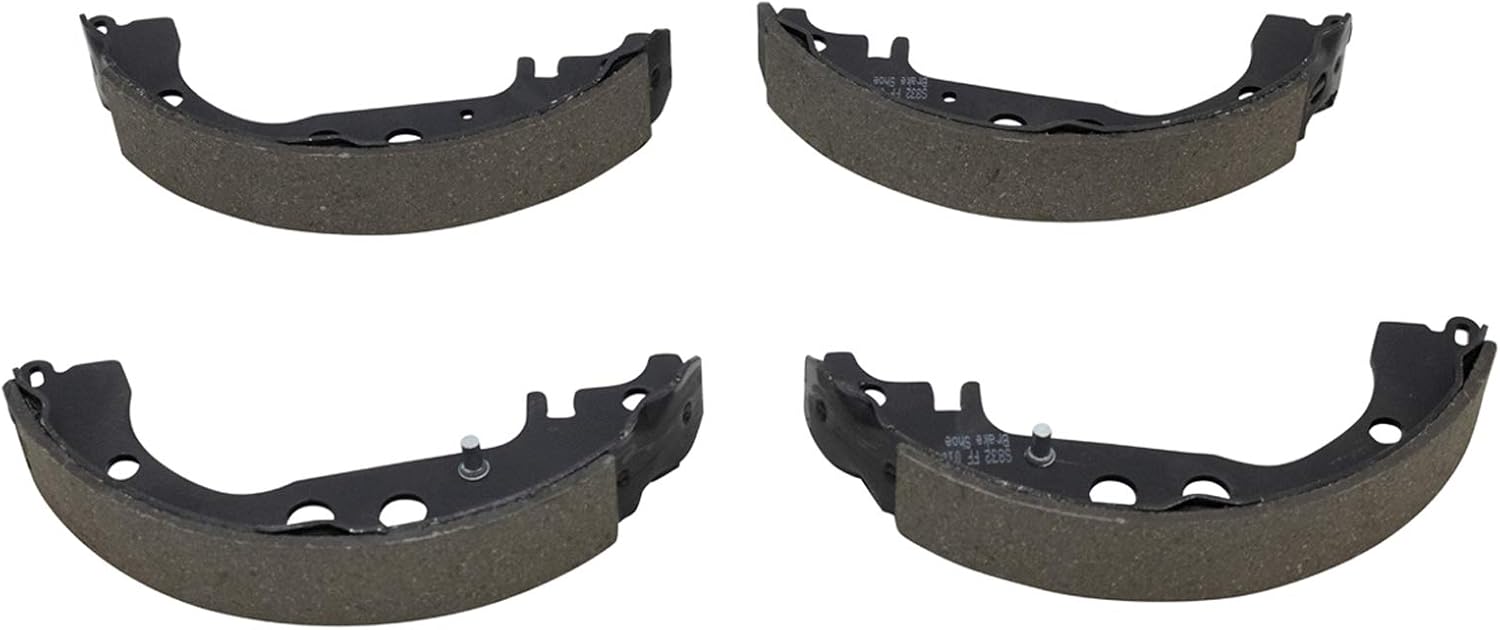 TRQ Rear Brake Shoes Compatible with 2004-2006 Scion xA xB 2003-2008 Toyota Corolla S832 SA169 449552040