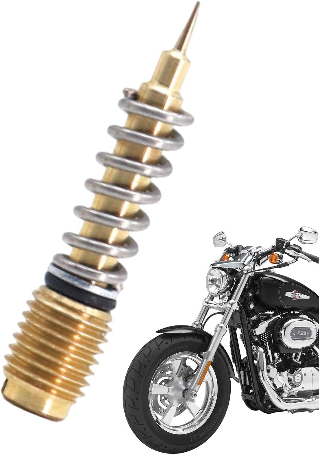 Carburetor Idle Mixing Screw Carburetor Rebuild Kit Mixing Screw - Motorcycle Idle Mix Fuel Ratio Screw | FCR Carburetor Adjustment Air Screw CV40