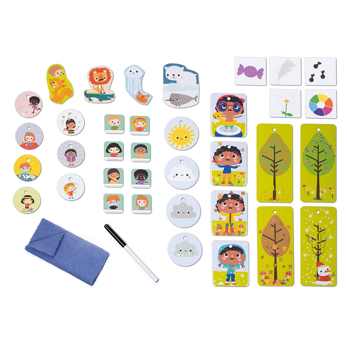 Smoby - Escuela - Aula - Alumno/Profesor - Tríptico - Numerosos Accesorios - A Partir de 3 años - Fabricado en Francia