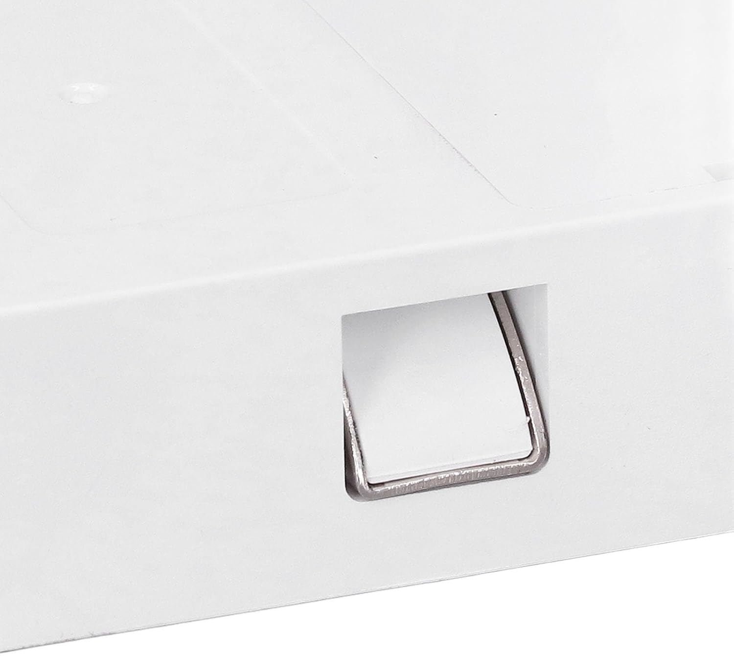 Keyless Smart Drawer Lock, Embedded Biometric Cabinet Lo Quick Recognition for Home Office (White)