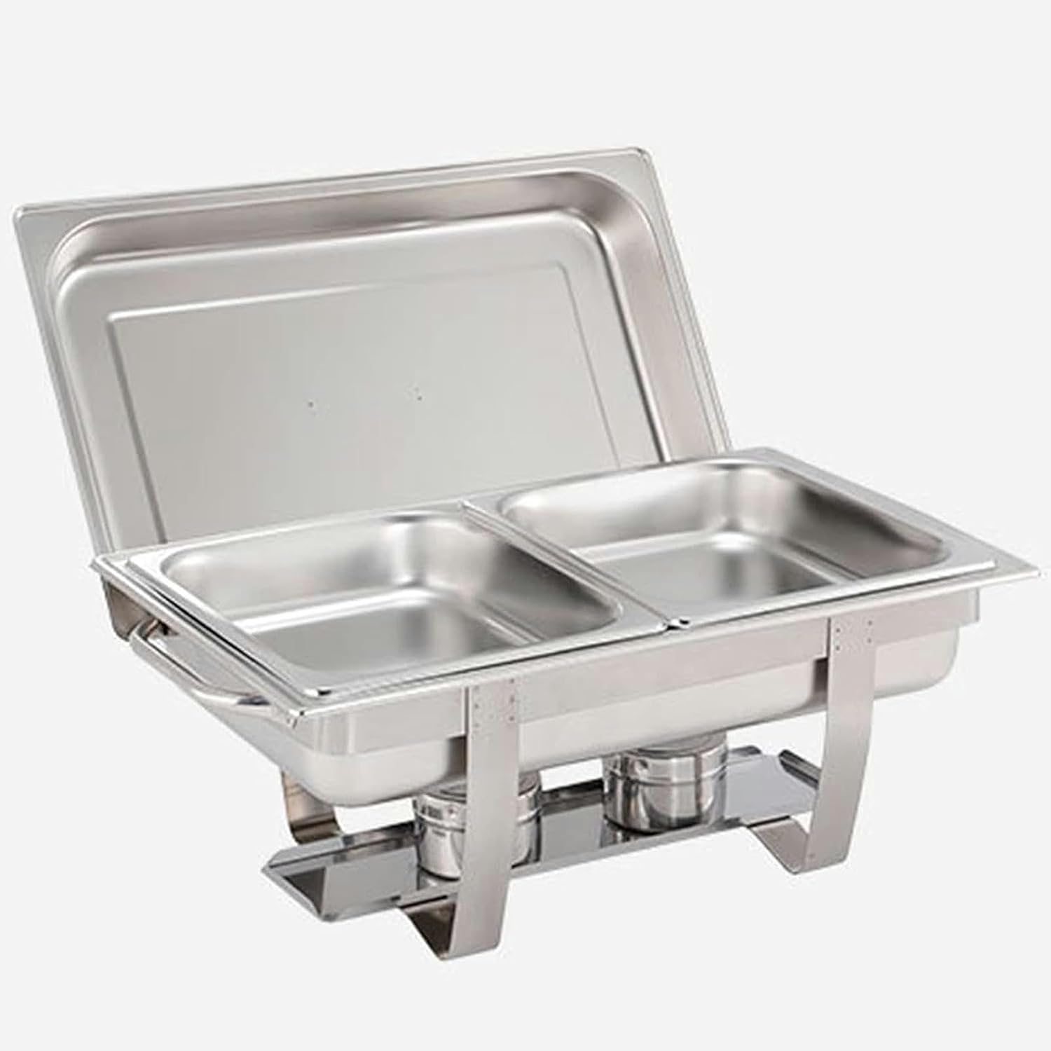 Buffet Servers and Heaters - Food Heaters for Party Buffets, Stainless Steel Hot Pot Buffet Sets, Hot Plate Buffet Sets, Food Heaters for Catering Events Servers with Lids (Do