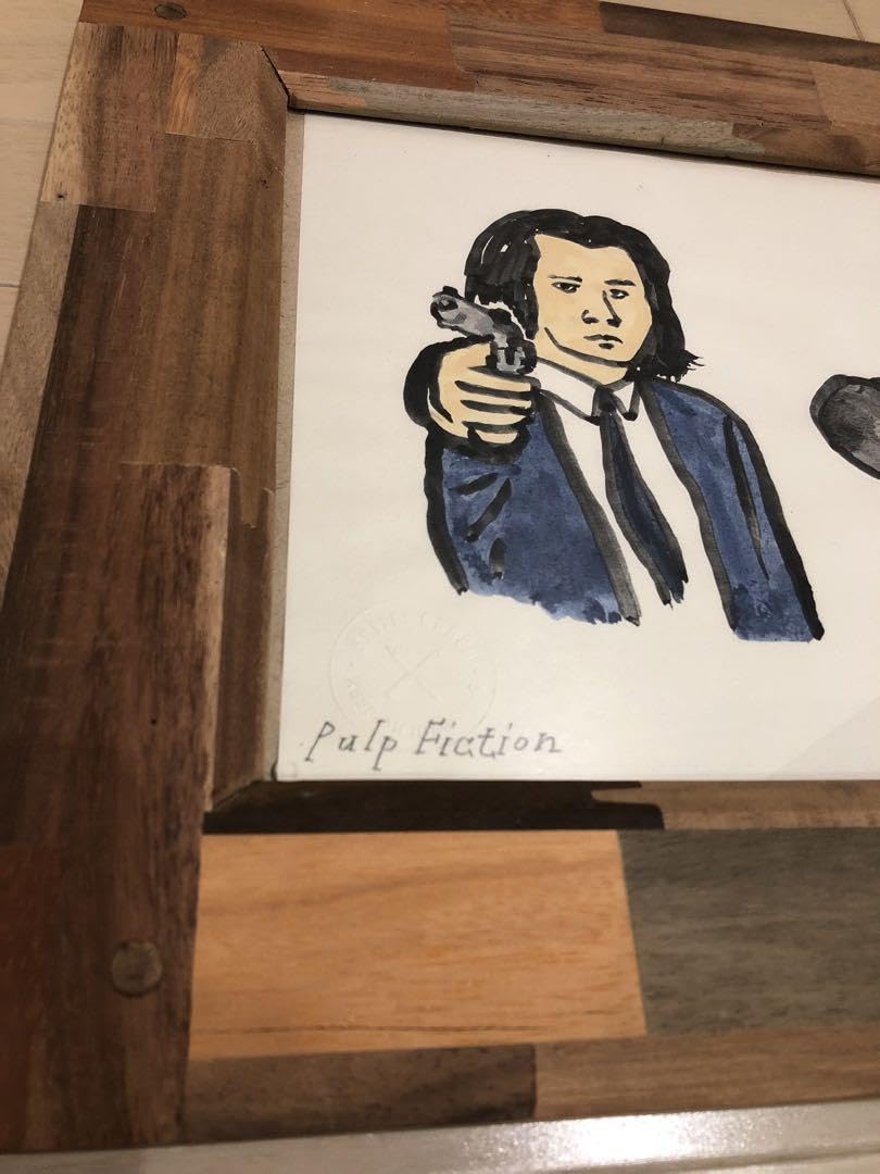 NAIJEL GRAPH 直筆アート ナイジェルグラフ パルプフィクション 【公式