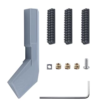 FYSETC Silicone Nozzle Wiper for PrusaCore One Upgraded Cleaning Pad Tool 3Pcs with Printed Wipe Arm Spare Parts Not fit for i3 MK4S MK4 MK3S+ MK3S MK2.5S XL Mini 3D Printer