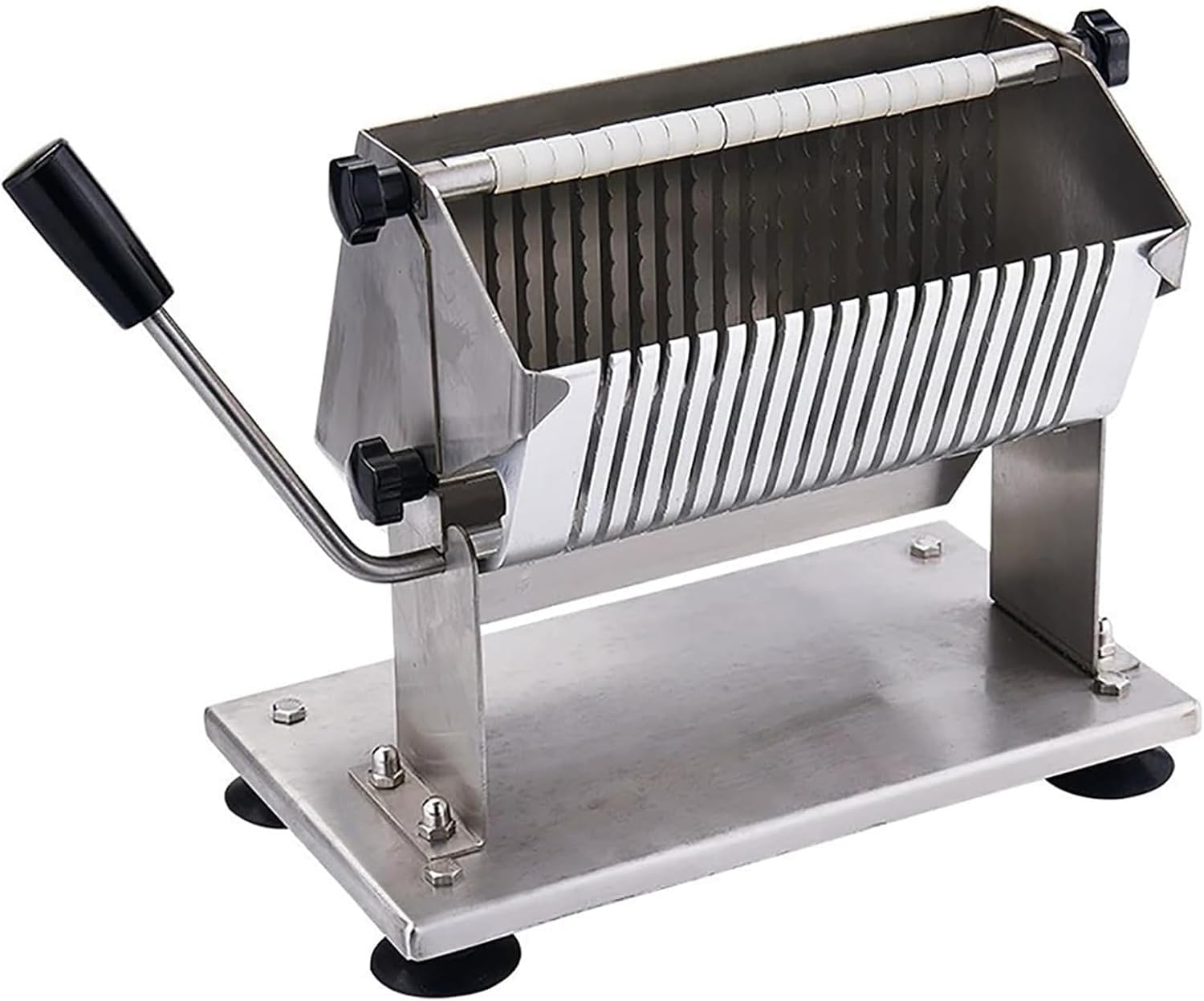 Cortador manual de salchichas, cortador de guillotina de salami, herramienta de corte de queso de cocina, grosor ajustable de 9 mm/17 mm, para supermercado de restaurantes