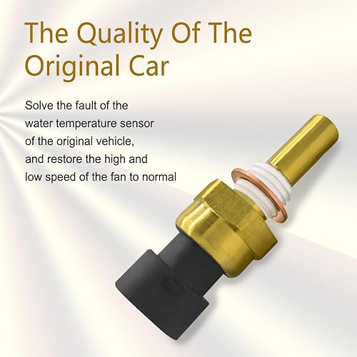 Miniatura 4 de Sensor de temperatura del refrigerante del motor, 12608814 213-4333 15326388 19236568 compatible con Chevy Cavalier Cobalt Equinox Express Silverado