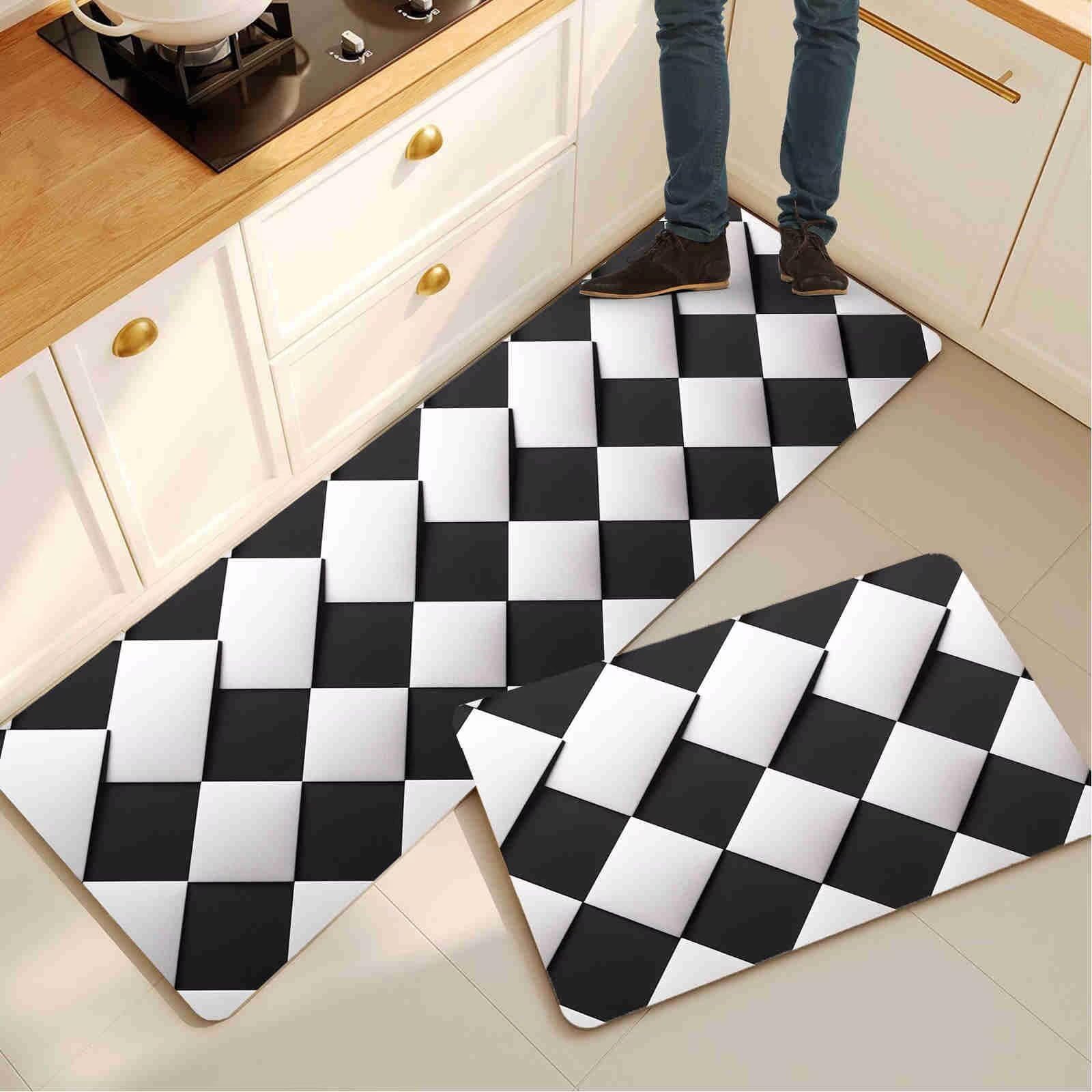 Alfombra cocina antifatiga que reduce el cansancio y mantiene el suelo limpio y seco
