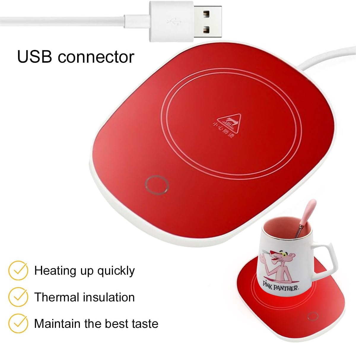 Stay Cozy: The Ultimate USB Cup Warmer for Perfectly Warm Drinks!