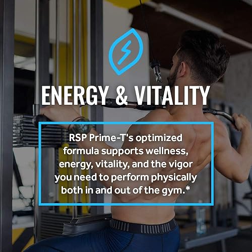Miniatura 6 de RSP - Refuerzo de testosterona para hombres Prime T 120 cápsulas píldoras de refuerzo de prueba natural aumenta la testosterona libre el crecimiento