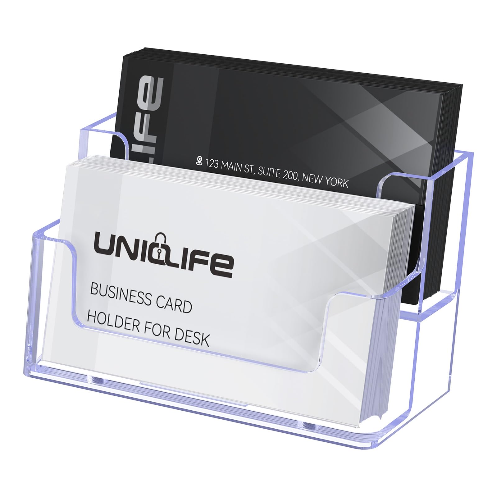 Acrylic Business Card Holders - 2 Pack -9 Acrylic Business Card Holders - 2 Pack -9