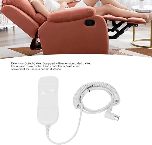 Miniatura 4 de Reemplazo remoto para silla elevadora, 8 pines 2 botones, control remoto de plástico para silla elevadora, sillón reclinable eléctrico