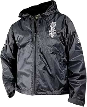 Victorbudo USA Men Windbreaker Jacket Kyokushin kanji