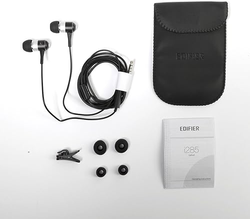 Miniatura 4 de Edifier i285  H285i Auriculares para iPhone - Auriculares de alta fidelidad de 0.138 in IEM en el oído Monitor con micrófono y controles de volumen