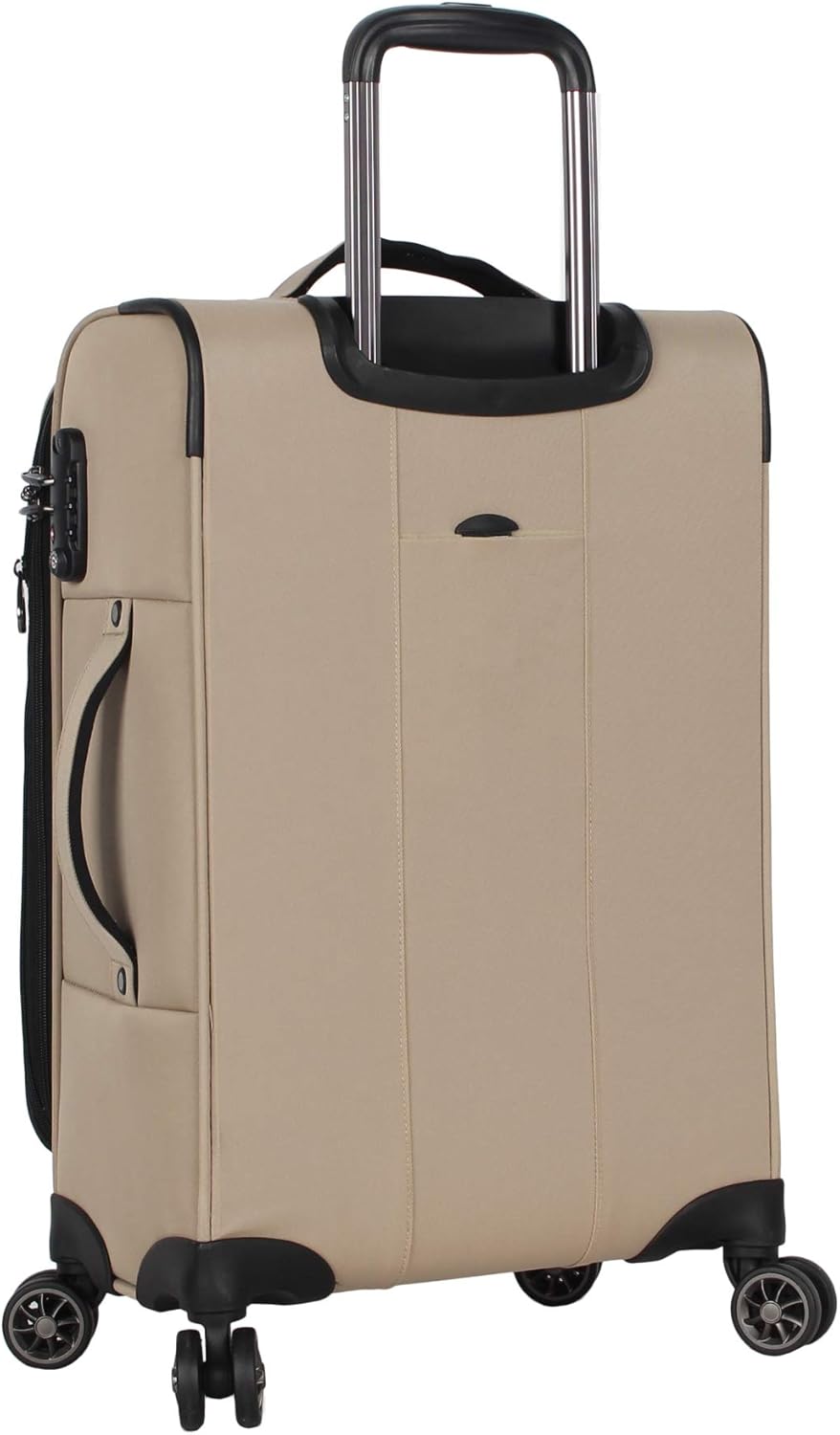 review Pathfinder Presidential Designer Luggage Collection - Expandable Softside 21 Inch Carry on Bag - Durable Lightweight Suitcase with 8-Rolling Spinner Wheels (21in, Frontier Khaki)
