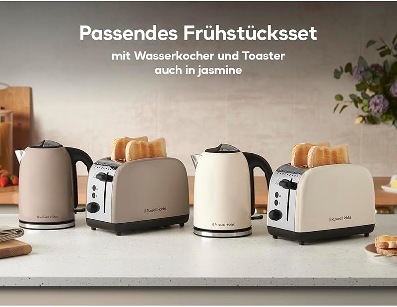 Russell Hobbs Colours Plus Mocha 2 szeletes kenyérpirító 1100W, 6 fokozat
