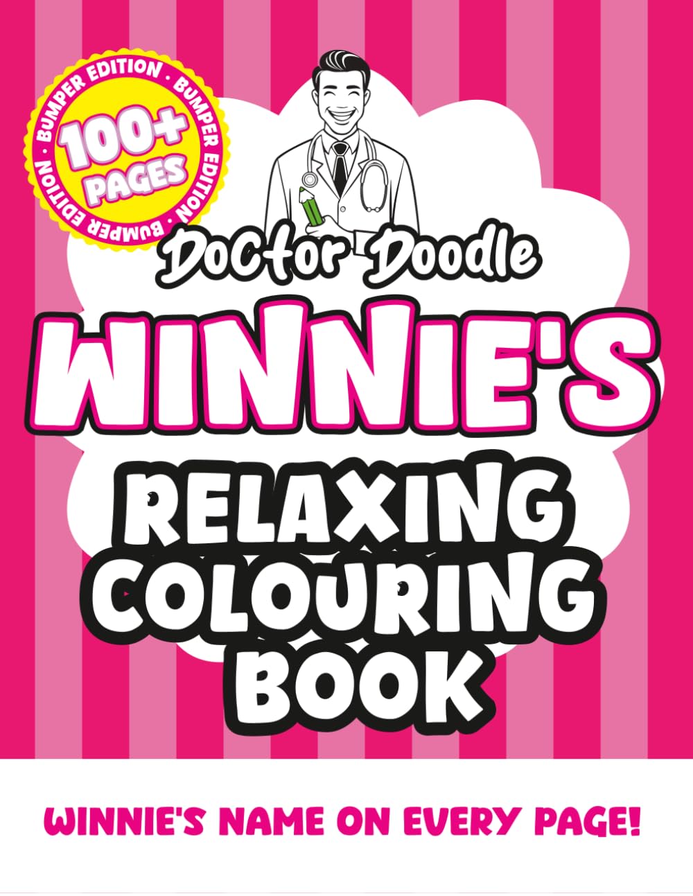 Winnie's Relaxing Colouring Book: Relaxing Patterns and Illustrations for All Ages (Relaxing personalised colouring books)