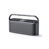 Motion X600 Portable Bluetooth Speaker, Hi-Res Spatial Audio with Wireless 50W Sound, IPX7 Waterproof, Pro EQ, AUX-in, Portable Speaker for Home, Office, Backyard and Bathroom Use