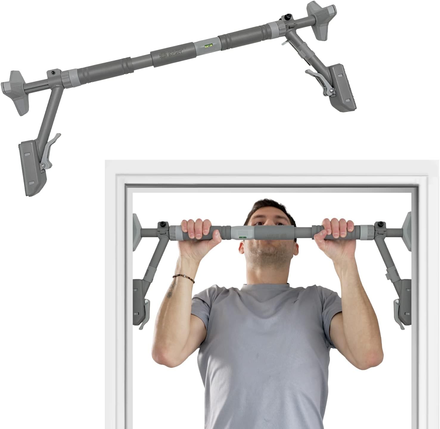 SHOWOFF BEAST Pull Up Bar for Doorway, Upper Body Exercise