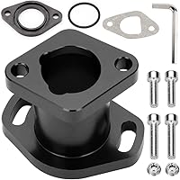 Vista 12 de FVRITO - Tubo de entrada de admisión de carreras de alto rendimiento compatible con Predator 212cc Coleman CT200U BT200X GX160 GX200 6.5HP OHV