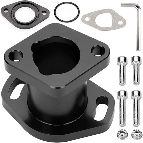 Miniatura 25 de FVRITO Performance Racing Colector de entrada de tubo de admisión compatible con Predator 212cc Coleman CT200U BT200X GX160 GX200 6.5HP OHV chino