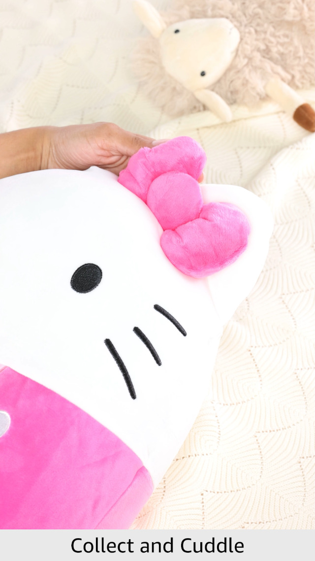 Amazon.com: Squishmallows JWHK-12KP Hello Kitty, Sanrio 12