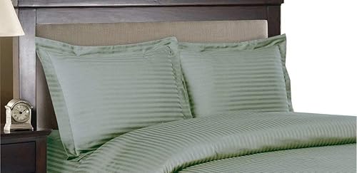 Miniatura 2 de Royal Tradition Juego de funda de edredón de 300 hilos, tamaño King, California King, 100% algodón, 3 piezas, con botones