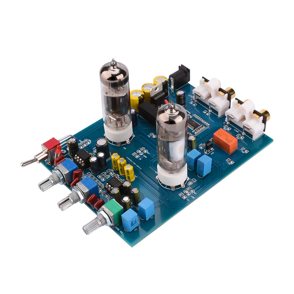 Replacement Part for 6j5 Vacuum Tube Preamp Amplifier Bluetooth 4.2 Tone Board Stereo Preamplifier B