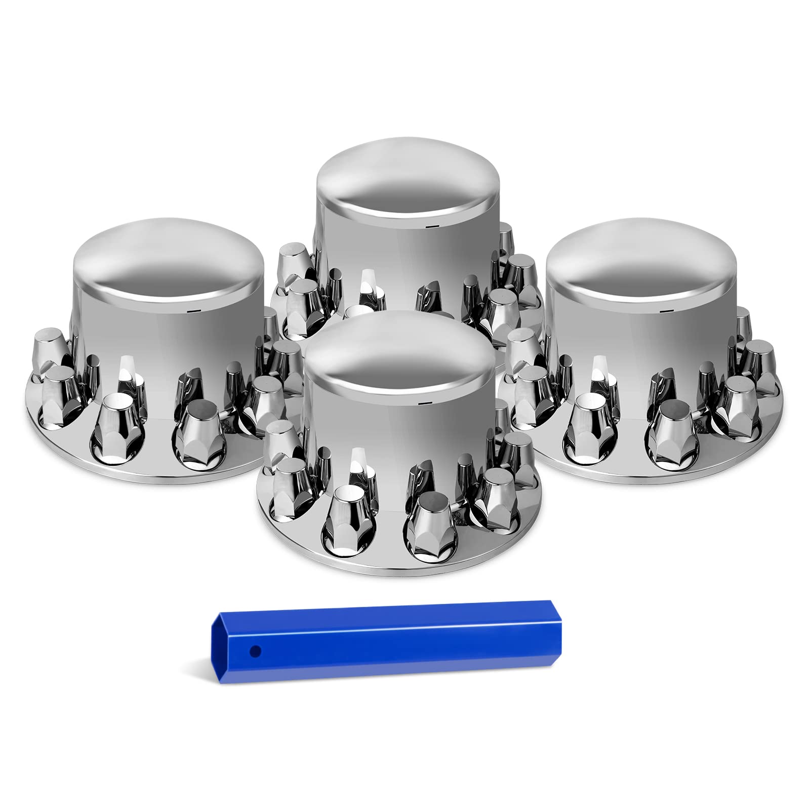 Photo 1 of HQALTY Chrome Dome 4 Rear Axle Cover Kit with 32mm/33mm 