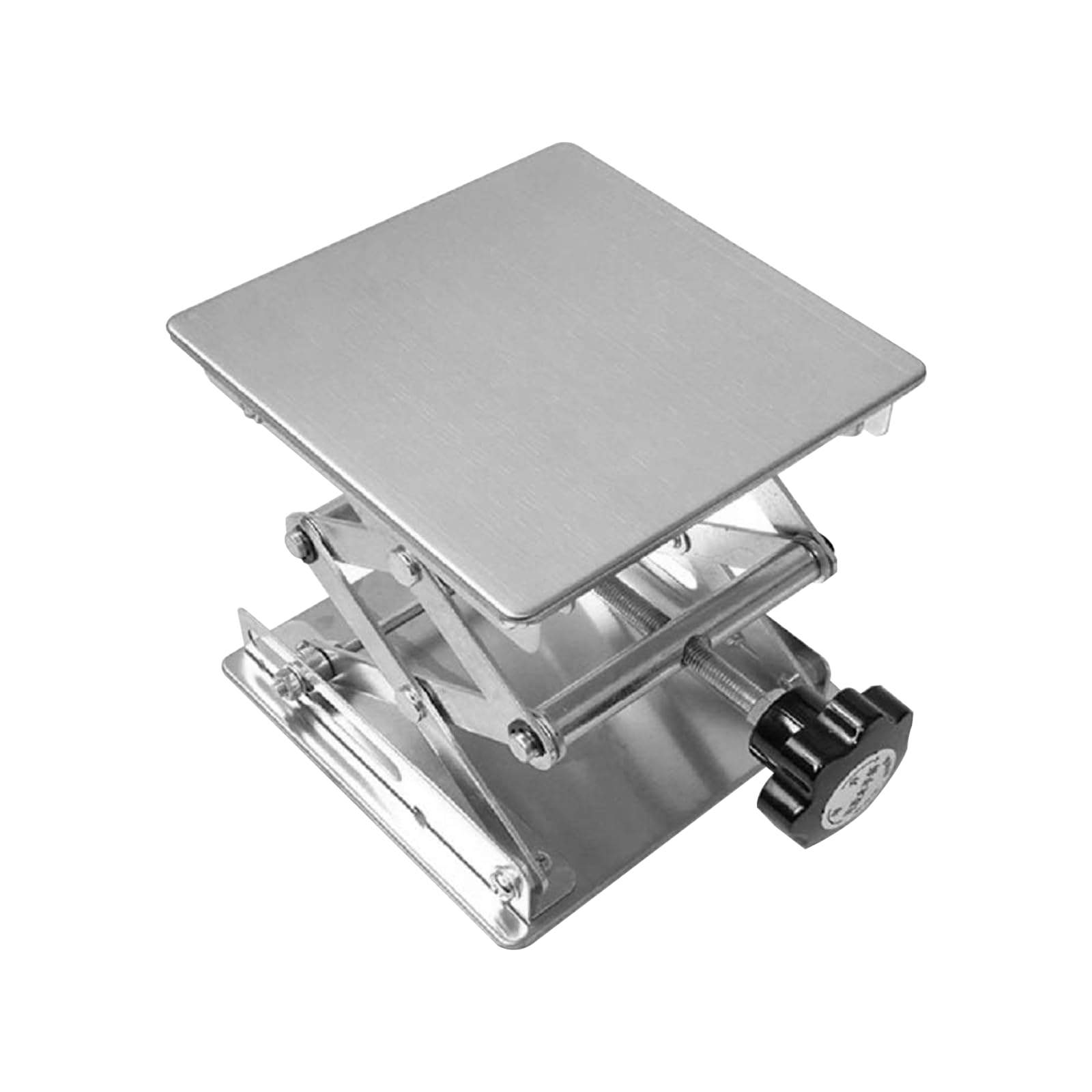 Photo 1 of Stainless Steel Lab Jack Lift Stand Table Scissor Stand Platform (8" x 8")