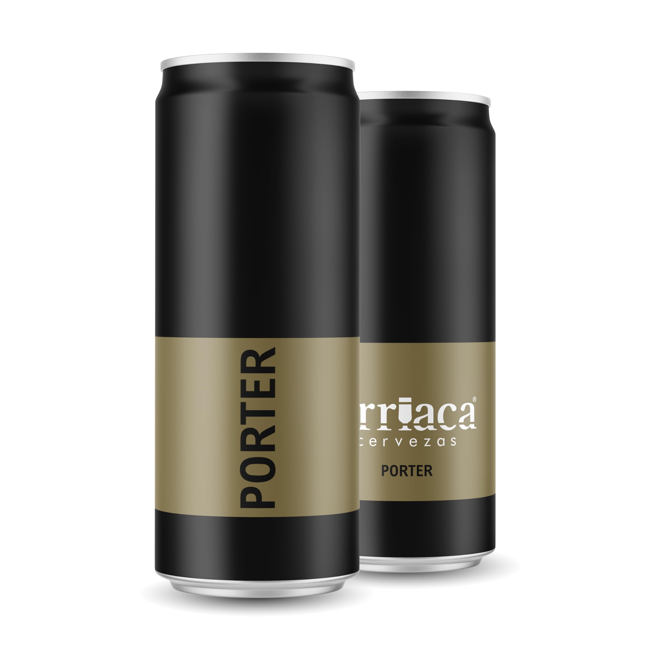 Cerveza Premium Arriaca PORTER en Pack Fabricación Artesanal. Premios internacionales a la Mejor Cerveza Artesana (24 latas 33cl)