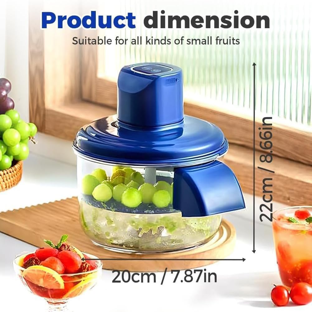 Pelador de Frutas y Verduras para Uso doméstico y Comercial, pequeño pelador de Frutas para Uso Comercial, pelador eléctrico de Frutas y Uvas para té con Leche