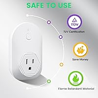 Vista 3 de Toma de corriente controlada termostáticamente, termostato de protección contra congelación enchufable para aplicaciones automotrices, se enciende