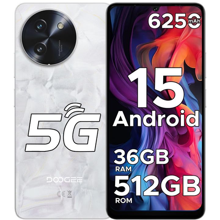 DOOGEE Note 59 Pro+ 5G Android 15 Smartphone 2025, 36GB+512GB/2TB