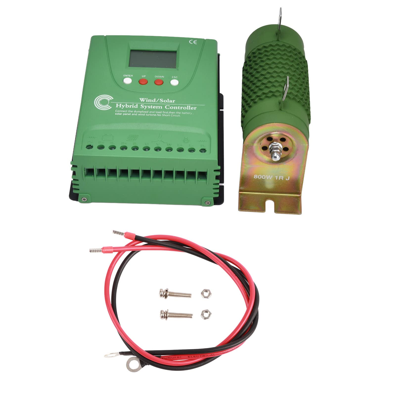 MPPT Wzmocnienie Kontrolera ładowania Hybrydowy Słoneczny Słoneczny System, Moc Wejściowa Wiatru 800 W, Moc Wejściowa Słoneczna 600 W