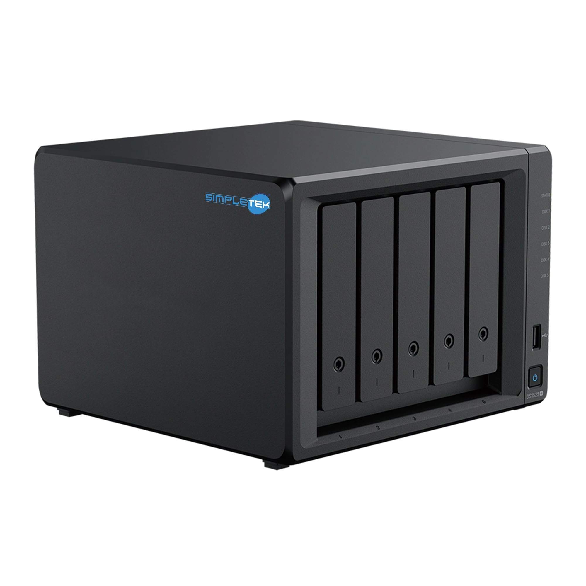 SIMPLETEK - Server NAS 5 Vani Desktop Quad Core 8GB ECC NVMe LAN 2.5GbE PC