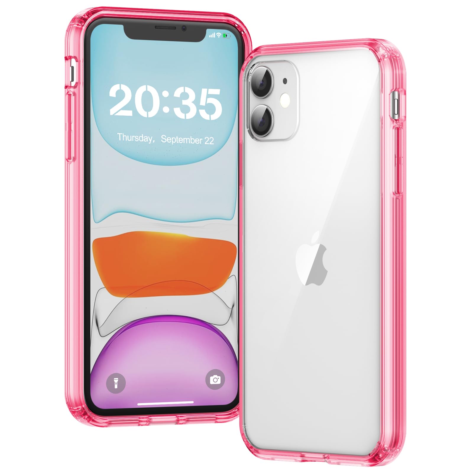 Clear Case for iPhone 15, Ultra Thin, Shockproof TPU Cover, Anti-Yellowing, Crystal Clear, Phone Case for Apple iPhone 15 - Clear — view 181