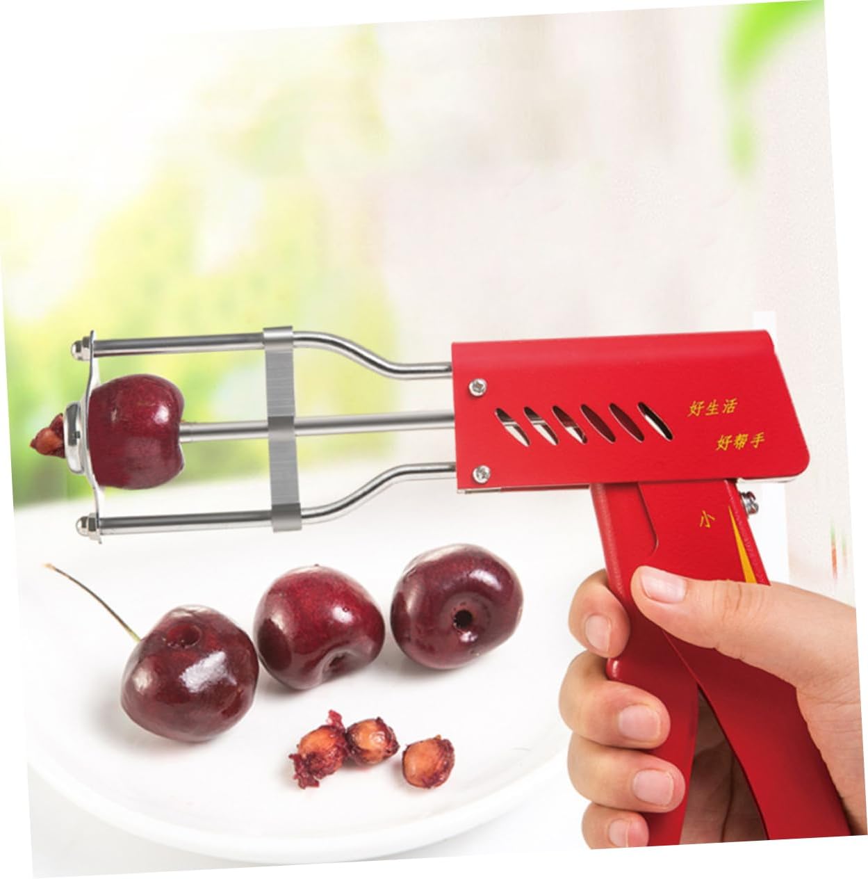 Stainless Steel Fruit Corer Efficient Core Remover Tool for Easy Cherry and Fruit Preparation The Kitchen Portable and Lightweight Design for Home Use