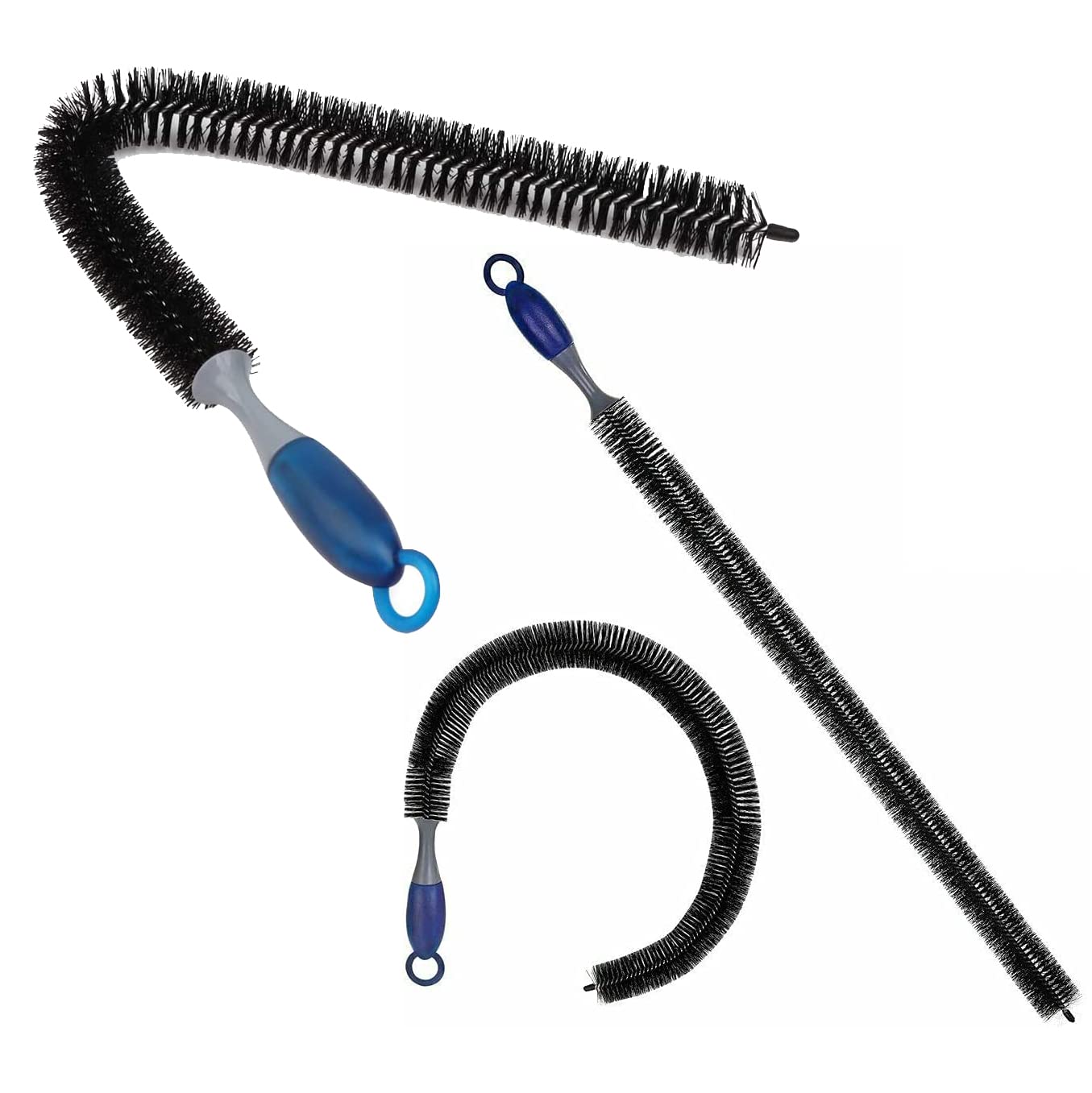 Radiator Cleaner Brush 70cm Radiator Brush, Flexible Long Radiator Duster With Handle Multipurpose Cleaning Washing Machine HTUK