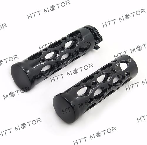 Miniatura 6 de HTT MT TRHB103-1 pulgada - Agujero de motocicleta negro con forma hueca de 1 pulgada compatible con Nomad Drifter Vulcan 1600 2000Kawasaki Vulcan