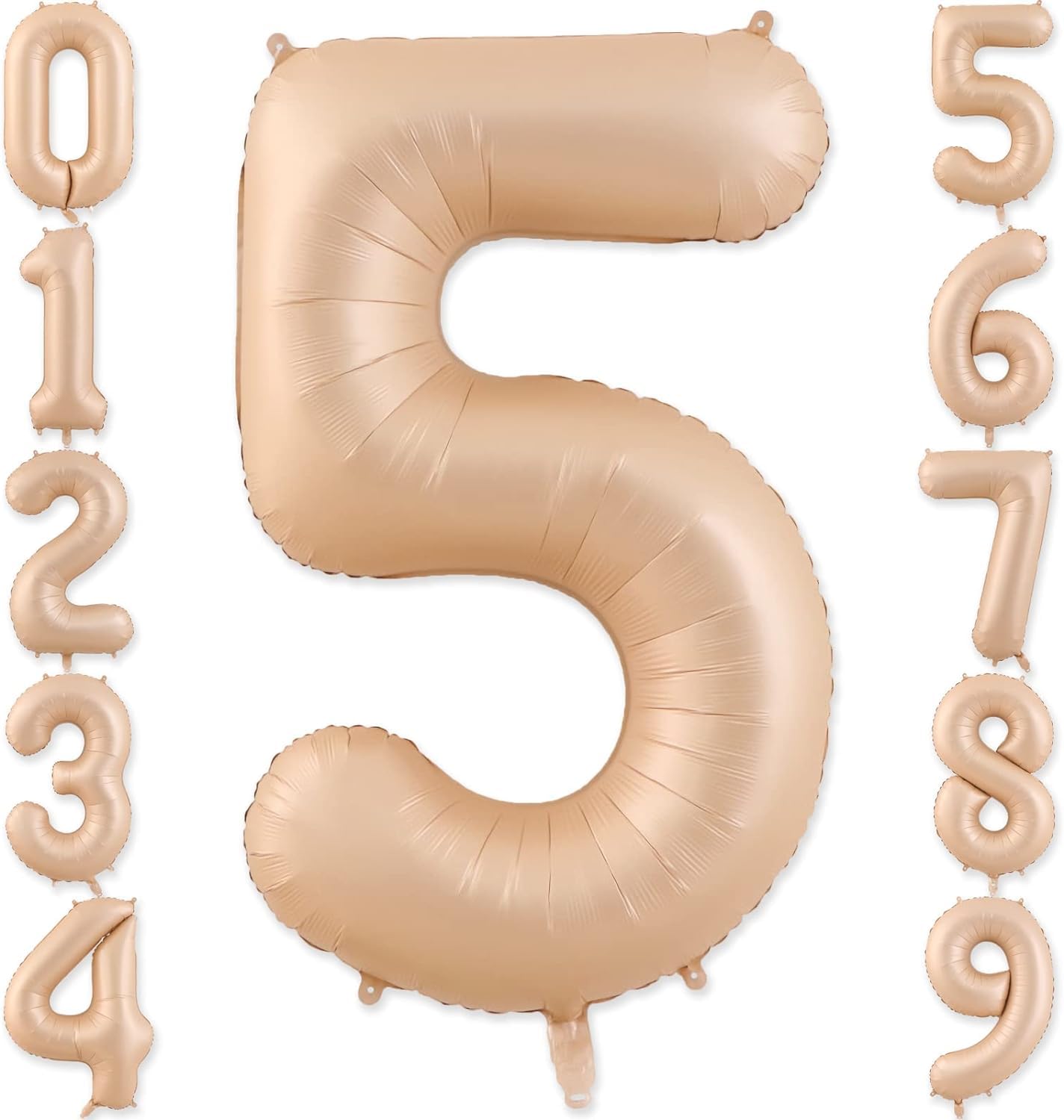 ナンバーバルーン【5】 Amazon | HIYEAR 数字 バルーン5誕生日バルーン 数字 40インチ