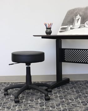 Boss Office Products Chairs Stools, Normal Height, Black (B210V-BK)