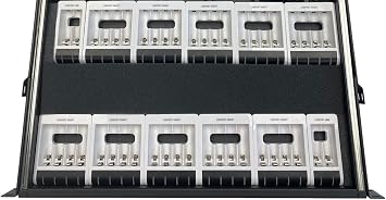 LMS Comfort Smart RACKMOUNT Charging Drawer for 44 AA/AAA Rechargeable Batteries
