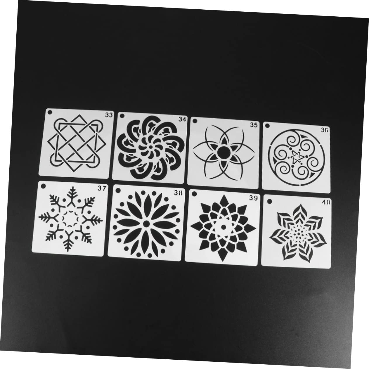 112pièces Pochoirs Mandala Décoration Modèles De Peinture Créatifs Pour Artisanat Et Arts Visuels Pochoirs Relief Pour Projets Artistiques