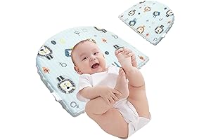 Premium Baby Crib Wedge Pillow with Anti-Colic and Anti-Reflux Support