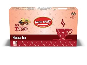 Wagh Bakri Masala Chai Tea Bags,200 Grams - image, photos