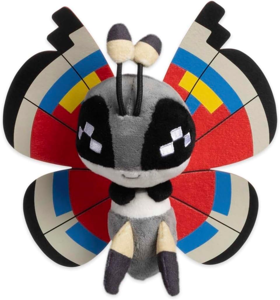 Pokémon Center: Vivillon (Modern Pattern) Sitting Cuties Plush, 6 ½ Inch