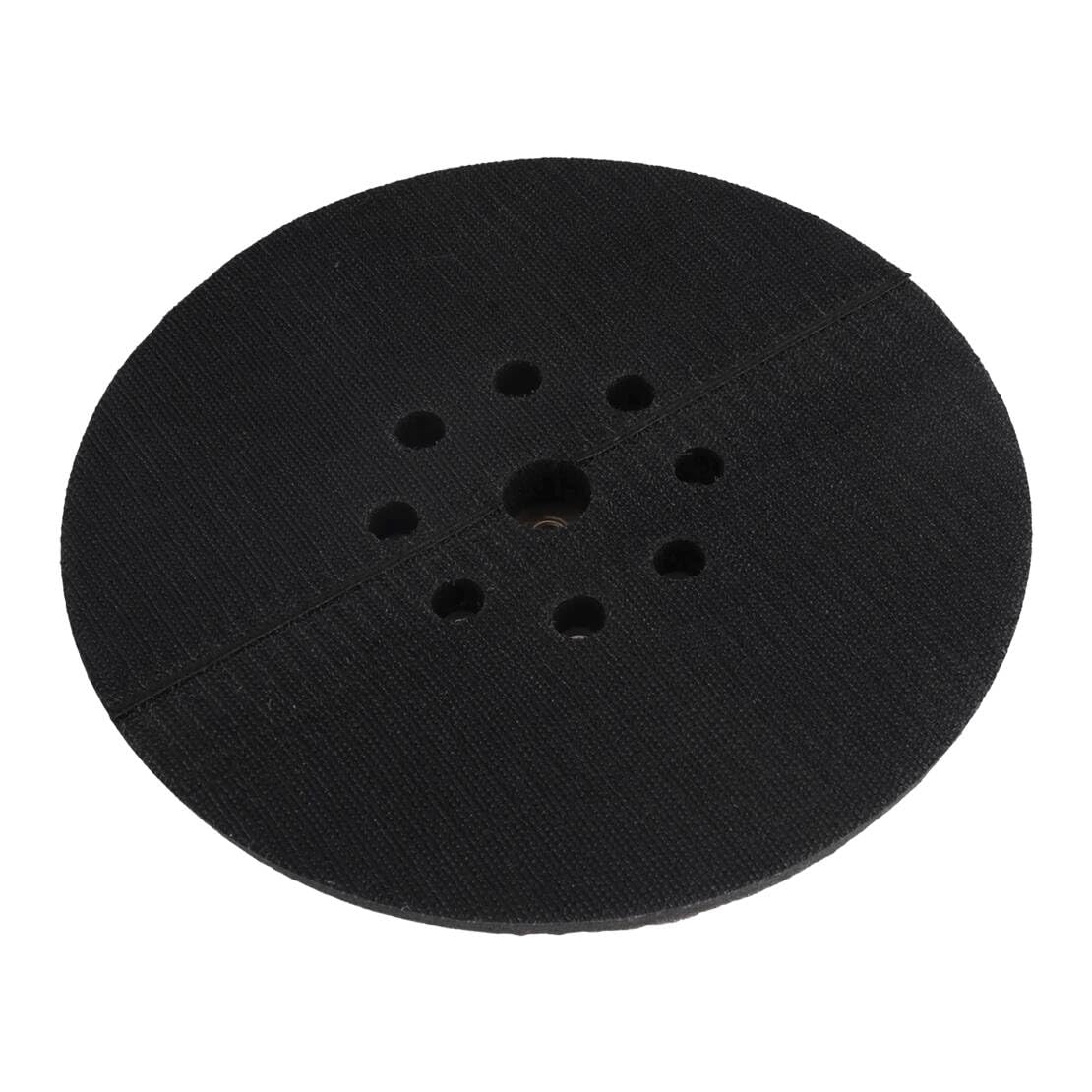 Disque de ponçage et meulage Auto-agrippant 215 mm (9") à 8 Trous avec Support pour Ponceuse à cloison sèche