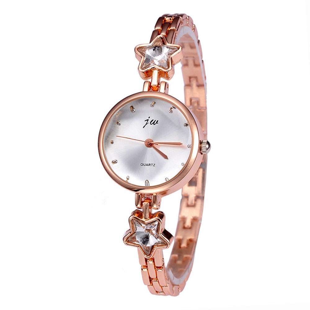 ITHANO Fashion Women Ladies Bracelet Star Studded Round Dial Quartz Analogue Watch -ITJWSTRO02 (B07GLSGXDG) Amazon Price History, Amazon Price Tracker