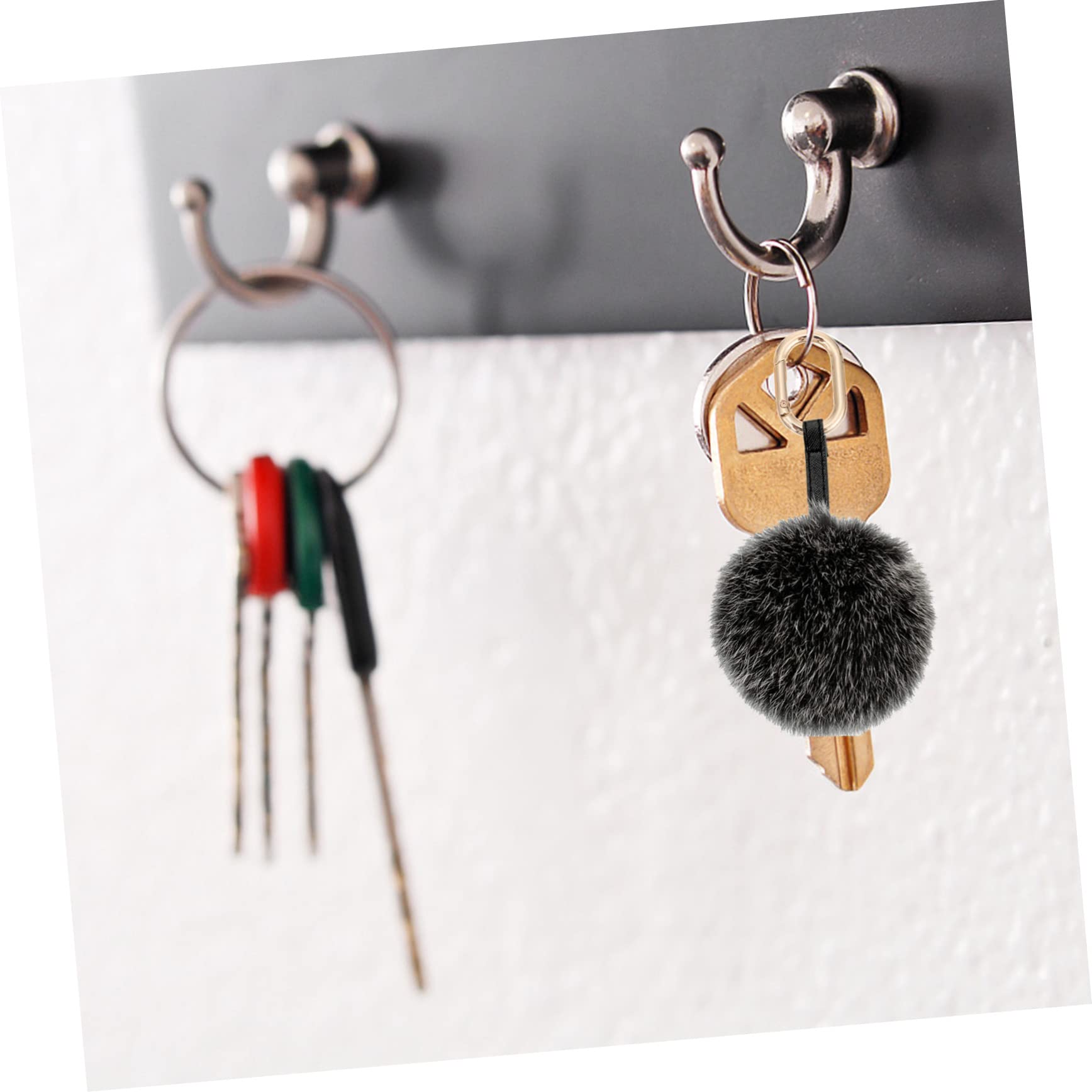 VICASKY 6Pcs Durable Clips Spring Snap Hooks for Backpacks Handbags Dog Leashes Lightweight Quick Link Clips for Daily Use