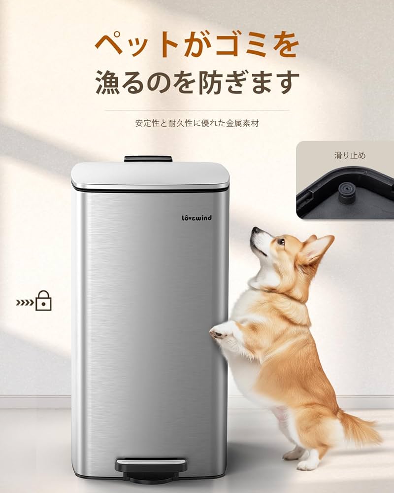 【新品】ステンレス製 3コンパートメント ゴミ箱 楽天市場】ダストボックス 3分別（素材（金属）ステンレス）（ゴミ箱